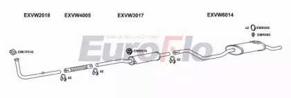 Глушитель EuroFlo VWPOL10 1001B